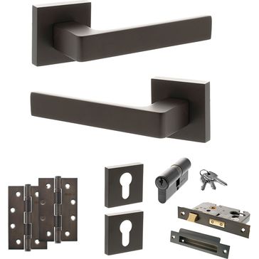 STATUS Montana Door Handle Pack (Euro Lock Set)