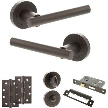 STATUS Nebraska Door Handle Pack (Bathroom Set)
