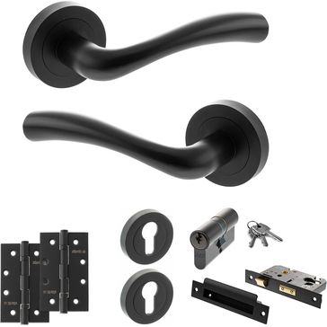 STATUS Texas Door Handle Pack (Euro Lock Set)