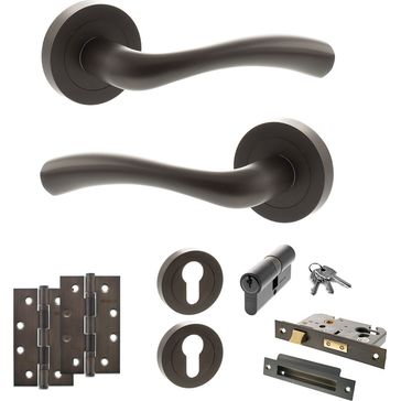 STATUS Texas Door Handle Pack (Euro Lock Set)