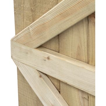 Rowlinson Garden Products - Featheredge Arch Top Wooden Gate alternative