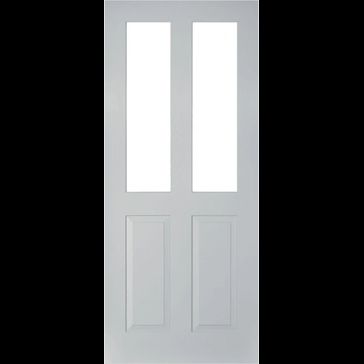 Thermawood Rutland Grey Primed - External Thermal Rated Door