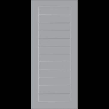 Thermawood Berkshire Grey Primed - External Thermal Rated Door