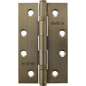Atlantic 4 Inch Slim Knuckle Ball Bearing Hinge (Pair)
