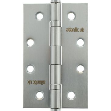 Atlantic 4 Inch Slim Knuckle Ball Bearing Hinge (Pair)