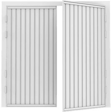 Side Hindged Garage Door (Frame Included)