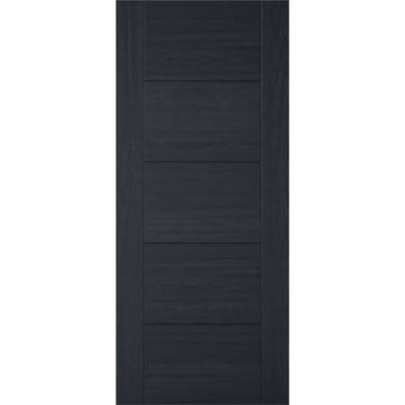 Mendes Black Prefinished Oak ISEO Internal FD30 Fire Door