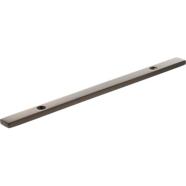 Millhouse Brass Long Narrow Cabinet Handle Backplate