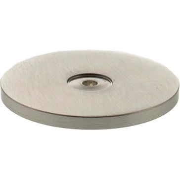 Millhouse Brass Round Cabinet Handle Backplate