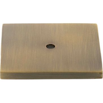 Millhouse Brass Square Cabinet Handle Backplate