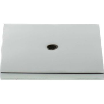 Millhouse Brass Square Cabinet Handle Backplate