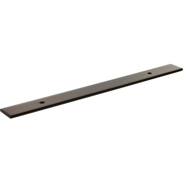 Millhouse Brass Long Wide Cabinet Handle Backplate