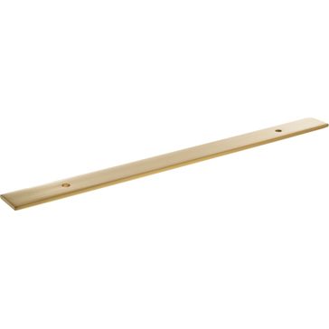 Millhouse Brass Long Wide Cabinet Handle Backplate