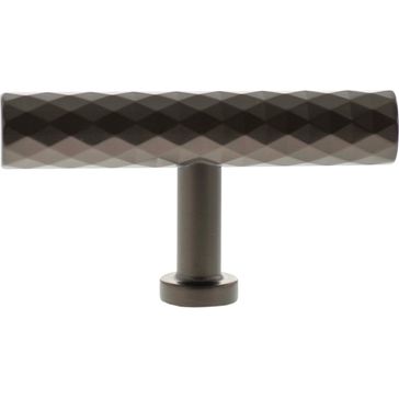 Millhouse Brass Chrysler Diamond T-Bar Cabinet Knob Handle