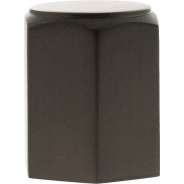 Millhouse Brass Pennington Hexagonal Cylinder Cabinet Knob Handle