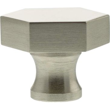 Millhouse Brass Pennington Hexagonal Cabinet Knob Handle