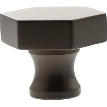 Millhouse Brass Pennington Hexagonal Cabinet Knob Handle