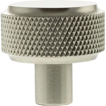 Millhouse Brass Eiffel Knurled Round Cabinet Knob Handle