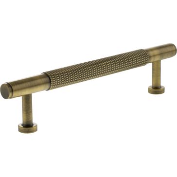 Millhouse Brass Eiffel Knurled T-Bar Cabinet Pull Handle