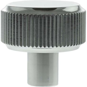 Millhouse Brass Battersea Linear Round Cabinet Knob Handle