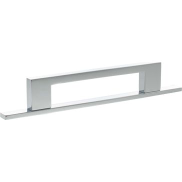 Millhouse Brass Empire Slim Cabinet Pull Handle on Backplate