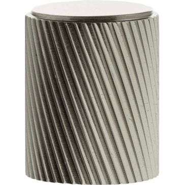 Millhouse Brass Paddington Spiral Cylinder Cabinet Knob Handle