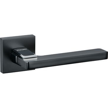 Oro &amp; Oro Alba Lever Door Handle on Square Rose