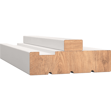 LPD White Primed Door Lining with Loose Stop - FD30