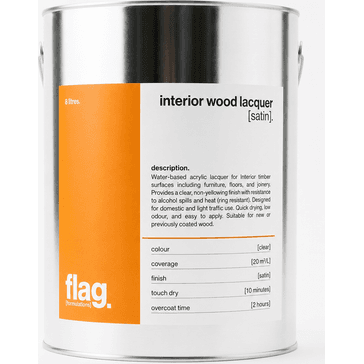 Flag Formulations - Interior Wood Lacquer (Clear) alternative