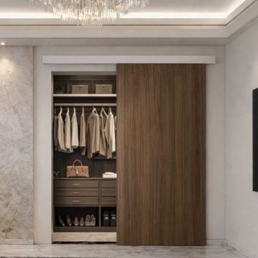 Runners Sliding Systems SlideStraight 80 Wardrobe Sliding System Track Kit
