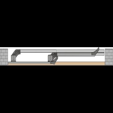 Runners Sliding Systems FlushSlide Pro Softclose - Inline Sliding Door System alternative