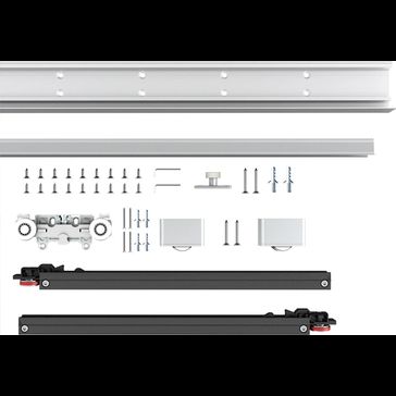 Runners Sliding Systems HidenSlide 60 - Concealed Sliding Door System alternative