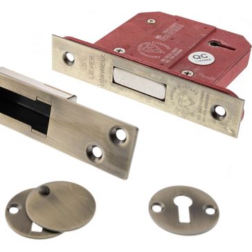 Atlantic 5 Lever Key Deadlock [British Standard] Keyed Alike