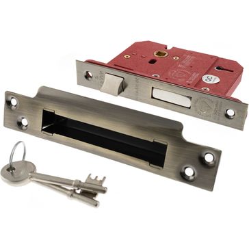 Atlantic 5 Lever Key Sashlock [British Standard] Keyed Alike alternative