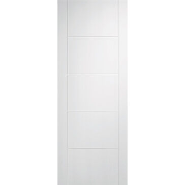 LPD Vancouver Ladder-Style 5 Panel White Primed Internal Door