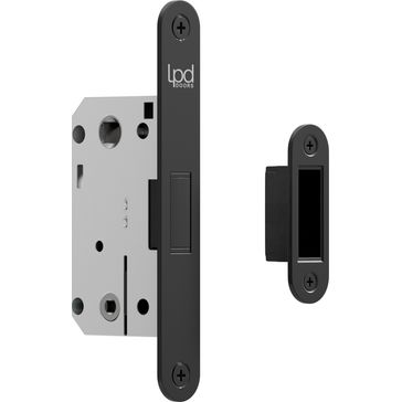 LPD Manhattan Matt Black Standard Magnetic Latch