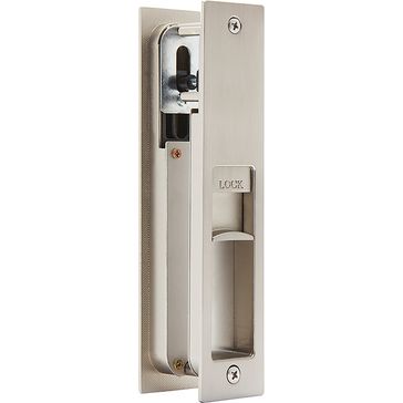 LPD Gemini Satin Chrome Pocket Door Privacy Sliding Lock alternative