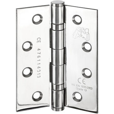 LPD Polished Stainless Steel 4 Inch Hinge (Pack of 3)