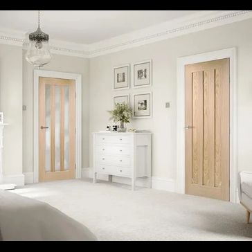 LPD Idaho 3 Panel Pre-Finished Oak FD30 Internal Fire Door alternative
