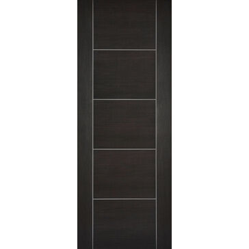 LPD Vancouver 5 Panel Dark Grey Laminated Internal Door