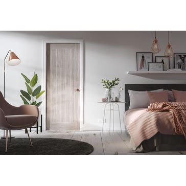 LPD Mexicano Light Grey Pre-Finished Laminated Internal Door alternative