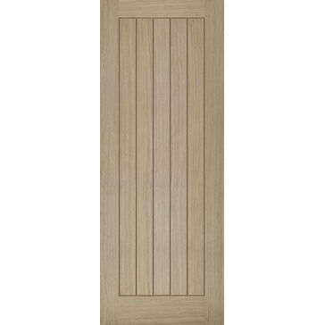LPD Belize Vertical 5 Panel Light Grey Internal Door