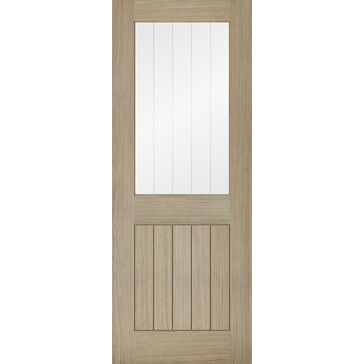 LPD Belize 1 Light Glazed Light Grey Internal Door