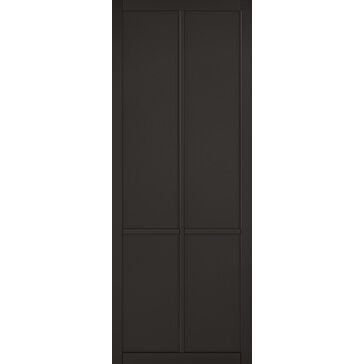 LPD Liberty 4 Panel Primed Black Internal Door