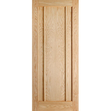 LPD Lincoln 3 Panel Pre-Finished Oak Internal Door