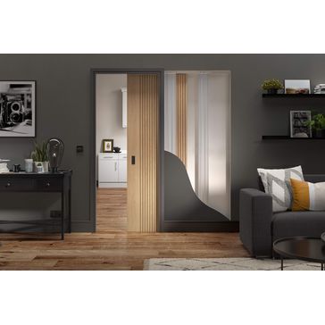 LPD Flusso Double Pocket Door Kit alternative