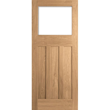 LPD DX 30s Style Unfinished Oak Unglazed Internal Door