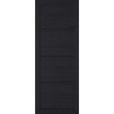 LPD Soho 4 Panel Dark Charcoal Pre-Finished Internal Door