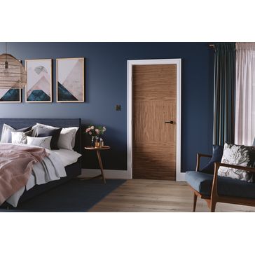 LPD Tres Pre-Finished Walnut Internal Door alternative