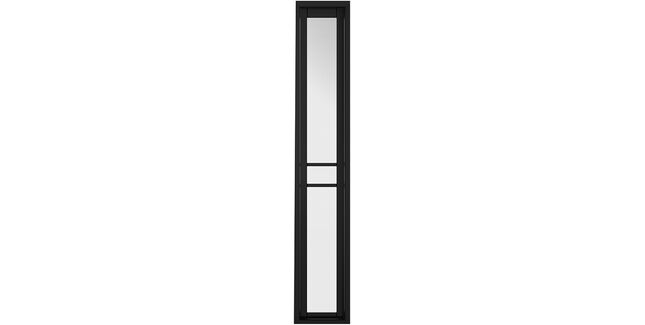 LPD Greenwich W6 Black Primed Demi Panel (1981mm x 292mm)